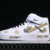 AIR FORCE 1 07 MID WHITE/GREEN/GREY CW2289-111