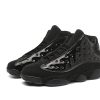 Basket Air Jordan 13 Retro High Chaussures de Running Femme Homme-le noir