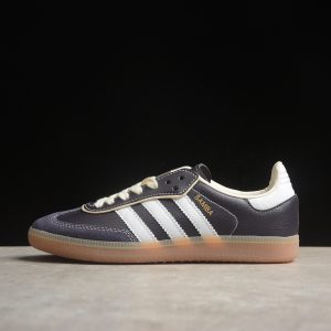 (WMNS) adidas Samba OG 'Aura Black Cream White' IG6836