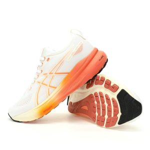 (WMNS) ASICS Gel-Kayano 31 Wide Sneakers 'White Orange' 1012B670-100