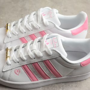 (GS) adidas Superstar 'White Pink' IG2749