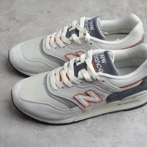 New Balance 997 Made In Usa 'White Grey Orange' M997CSEA