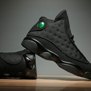 Air Jordan 13 Black Cat 3M Reverse Cat Eye Jordan 13 “Black Cat