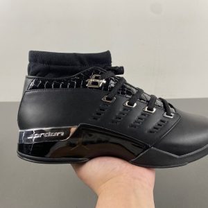 Air Jordan 17 OG Low 'Black Chrome' 303891-004