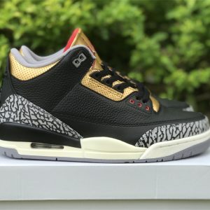 (WMNS) Air Jordan 3 Retro 'Black Gold' CK9246-067