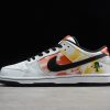 Nike SB Dunk Low 'Tie-Dye Raygun White' BQ6832-101
