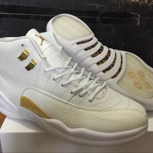 Running weapon Newest White Air Jordan 12 OVO Shoes Retro Men Cheap