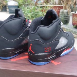 2009 Nike Air Jordan 5 Retro SZ 9 Raging Bull Black Grey 3M DMP V OG 136027-061