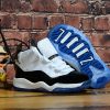 Air Jordan 11 children's shoes White black