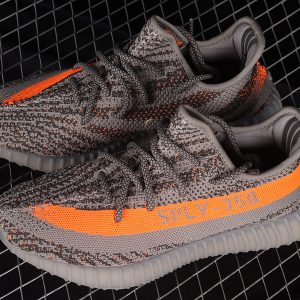 Adidas Originals Yeezy Boost 350 V2 Grey Orange GW1229