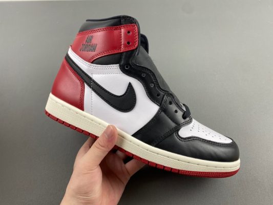 Air Jordan 1 Retro High OG "Black Toe Reimagined" (DZ5485-106)